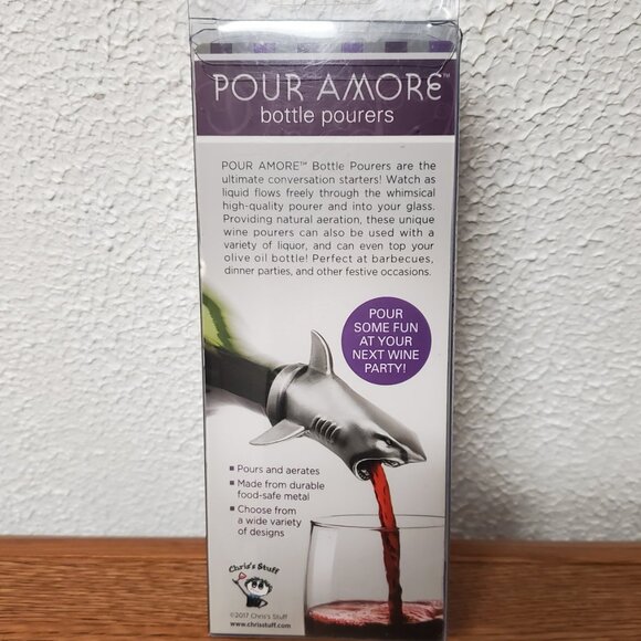 Bar Accessories - Pour Amore Bottle Pourers - New in Package - 5.5" Tall - Picture 3 of 5
